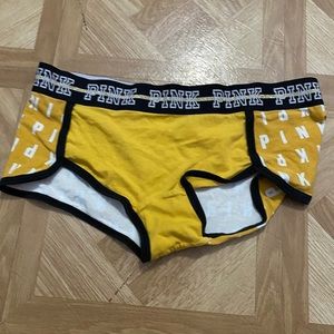PINK yellow boy short underwear